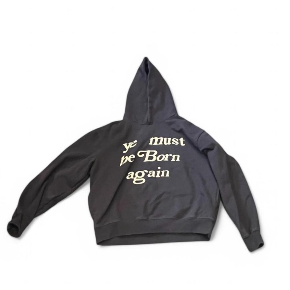 Deep Green  Hoodie with Bold Text